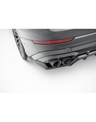Splitter posteriore (con barre verticali) V.2 Audi SQ8 / Q8 S-Line Mk1 Facelift (Cod. M-AU-Q8-1F-SLI