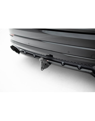 Splitter posteriore (con barre verticali) V.2 Audi SQ8 / Q8 S-Line Mk1 Facelift (Cod. M-AU-Q8-1F-SLI