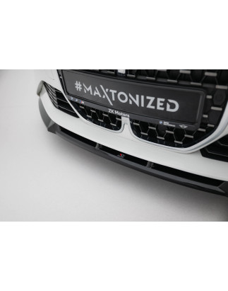 SPLITTER ANTERIORE BMW 4 Coupe / Cabrio G22 / G23 (Cod. M-BM-4-G23-CA-FD1G)