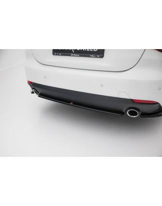 Splitter centrale posteriore for BMW 4 Coupe / Cabrio G22 / G23 (Cod. M-BM-4-G23-CA-RD1G)