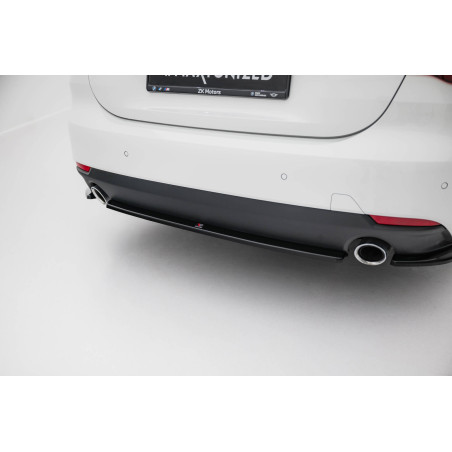 Splitter centrale posteriore for BMW 4 Coupe / Cabrio G22 / G23 (Cod. M-BM-4-G23-CA-RD1G)