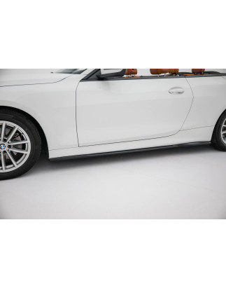 Diffusori minigonne BMW 4 Coupe / Cabrio G22 / G23 (Cod. M-BM-4-G23-CA-SD1G)