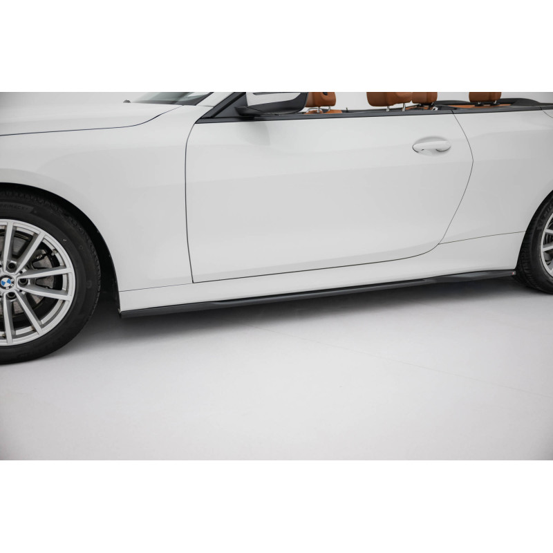 Diffusori minigonne BMW 4 Coupe / Cabrio G22 / G23 (Cod. M-BM-4-G23-CA-SD1G)