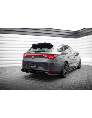 Sottoparaurti posteriore + scarico Ends Imitation Seat Leon ST FR Mk4 (Cod. M-SE-LE-4-FR-ST-RS2G+RS2