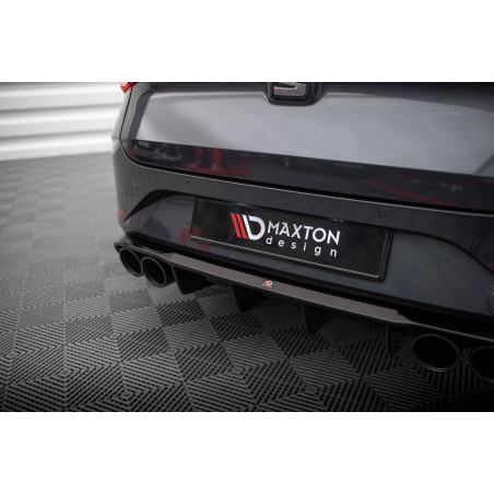 Sottoparaurti posteriore + scarico Ends Imitation Seat Leon ST FR Mk4 (Cod. M-SE-LE-4-FR-ST-RS2G+RS2
