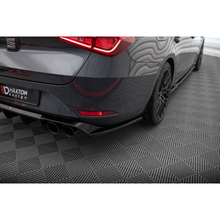 Splitters posteriori laterali V.2 Seat Leon ST FR Mk4 (Cod. M-SE-LE-4-FR-ST-RSD2G)