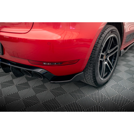Splitters posteriori laterali V.2 Porsche Macan GTS / Sport Design Mk1 Facelift (Cod. M-PO-MA-1F-RSD