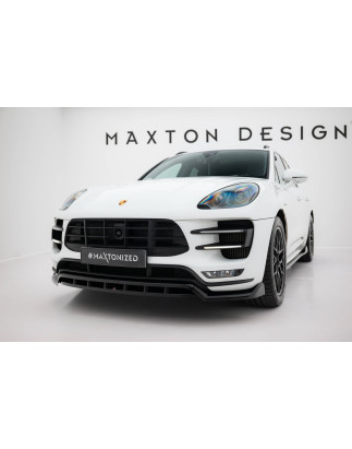 SPLITTER ANTERIORE Porsche Macan Turbo Mk1 (Cod. M-PO-MA-1-TURBO-FD1G+FD1RG)