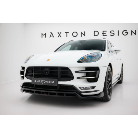 SPLITTER ANTERIORE Porsche Macan Turbo Mk1 (Cod. M-PO-MA-1-TURBO-FD1G+FD1RG)