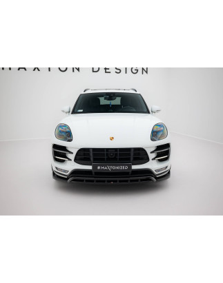 SPLITTER ANTERIORE Porsche Macan Turbo Mk1 (Cod. M-PO-MA-1-TURBO-FD1G+FD1RG)