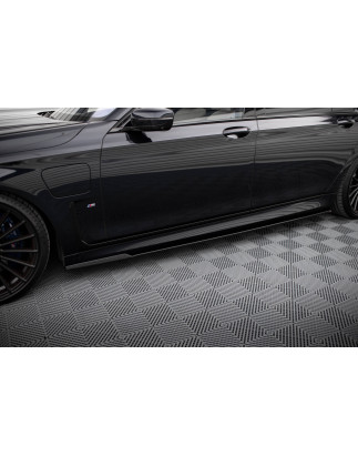 Diffusori minigonne V.2  for BMW 7 Long M-Pack G12 (Cod. M-BM-7-12-MPACK-SD2G)