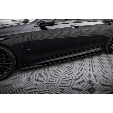Diffusori minigonne V.2  for BMW 7 Long M-Pack G12 (Cod. M-BM-7-12-MPACK-SD2G)
