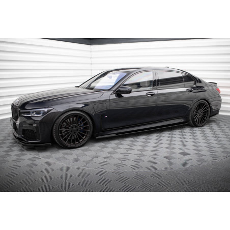 Diffusori minigonne V.2  for BMW 7 Long M-Pack G12 (Cod. M-BM-7-12-MPACK-SD2G)