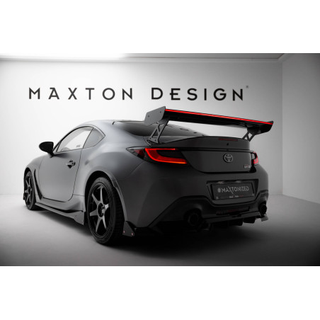 Spoiler in carbonio  + LED Toyota GR86 / Subaru BRZ Mk2 (Cod. M-CF-TO-GR86-1-WING5-EXT-245-P+LED)