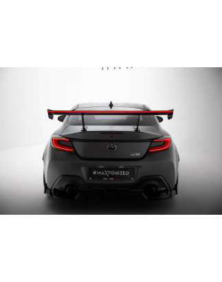 Spoiler in carbonio  + LED Toyota GR86 / Subaru BRZ Mk2 (Cod. M-CF-TO-GR86-1-WING5-INT-245-P-2+LED)