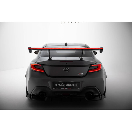 Spoiler in carbonio  + LED Toyota GR86 / Subaru BRZ Mk2 (Cod. M-CF-TO-GR86-1-WING5-INT-245-P-2+LED)