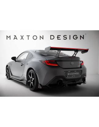 Spoiler in carbonio  + LED Toyota GR86 / Subaru BRZ Mk2 (Cod. M-CF-TO-GR86-1-WING5-INT-245-P-2+LED)
