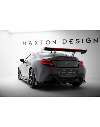 Spoiler in carbonio  + LED Toyota GR86 / Subaru BRZ Mk2 (Cod. M-CF-TO-GR86-1-WING5-INT-245-P-2+LED)
