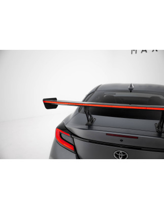 Spoiler in carbonio  + LED Toyota GR86 / Subaru BRZ Mk2 (Cod. M-CF-TO-GR86-1-WING5-INT-245-P-2+LED)