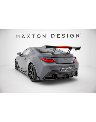 Spoiler in carbonio  + LED Toyota GR86 / Subaru BRZ Mk2 (Cod. M-CF-TO-GR86-1-WING5-INT-245-P-2+LED)