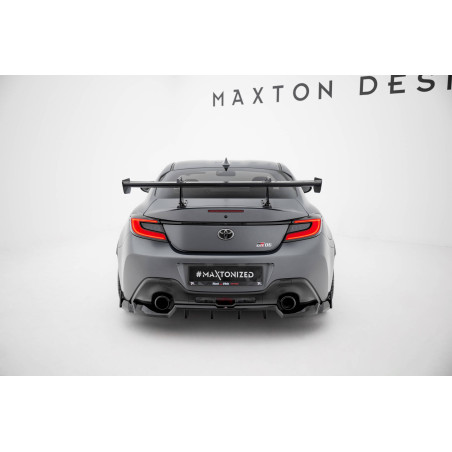 Spoiler in carbonio con supporto superiore  Toyota GR86 / Subaru BRZ Mk2 (Cod. M-CF-TO-GR86-1-WING5-