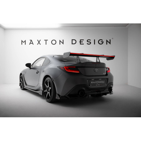 Spoiler in carbonio con supporto superiore + LED Toyota GR86 / Subaru BRZ Mk2 (Cod. M-CF-TO-GR86-1-W