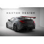 Spoiler in carbonio con supporto superiore + LED Toyota GR86 / Subaru BRZ Mk2 (Cod. M-CF-TO-GR86-1-W
