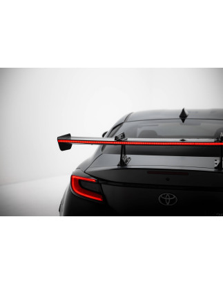 Spoiler in carbonio con supporto superiore + LED Toyota GR86 / Subaru BRZ Mk2 (Cod. M-CF-TO-GR86-1-W