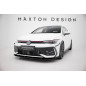SPLITTER ANTERIORE street pro Volkswagen Golf GTI / GTE / R-Line Mk8 Facelift (Cod. M-VWGO8FGTICNC-F