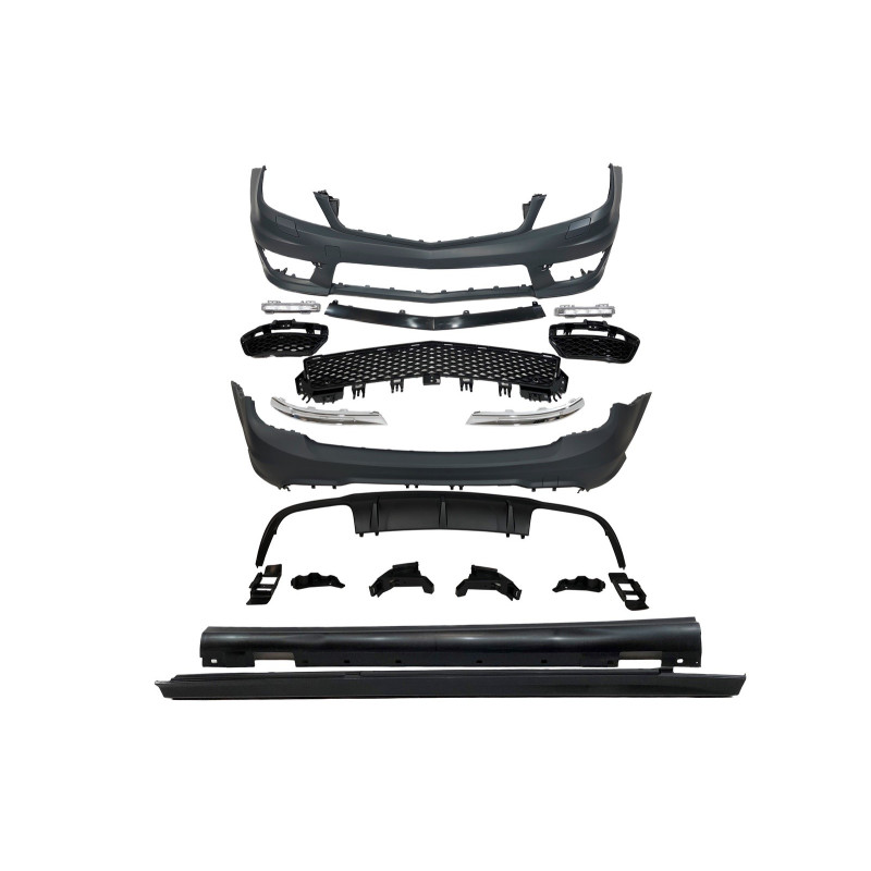 Kit Estetico Mercedes W204 SW 2007-2013 Look AMG (Cod. E-TCM007701020100)