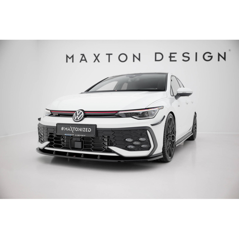 SPLITTER ANTERIORE V.1 Volkswagen Golf GTI / GTE / R-Line Mk8 Facelift (Cod. M-VW-GO-8F-GTI-FD1G) SPLITTER ANTERIORE V.1 Volkswagen Golf GTI / GTE / R-Line Mk8 Facelift (Cod. M-VW-GO-8F-GTI-FD1G)