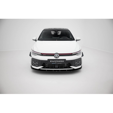 SPLITTER ANTERIORE V.1 Volkswagen Golf GTI / GTE / R-Line Mk8 Facelift (Cod. M-VW-GO-8F-GTI-FD1G)