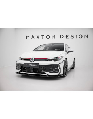 SPLITTER ANTERIORE V.2 Volkswagen Golf GTI / GTE / R-Line Mk8 Facelift (Cod. M-VW-GO-8F-GTI-FD2G)