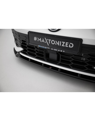 SPLITTER ANTERIORE V.2 Volkswagen Golf GTI / GTE / R-Line Mk8 Facelift (Cod. M-VW-GO-8F-GTI-FD2G)