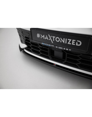 SPLITTER ANTERIORE V.3 Volkswagen Golf GTI / GTE / R-Line Mk8 Facelift (Cod. M-VW-GO-8F-GTI-FD3G)