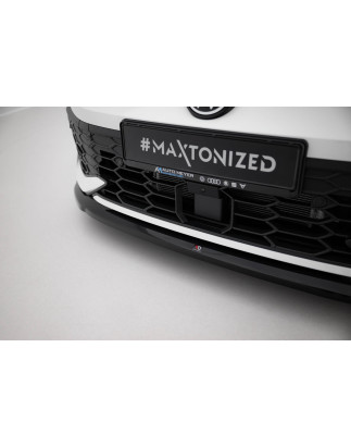 SPLITTER ANTERIORE V.4 Volkswagen Golf GTI / GTE / R-Line Mk8 Facelift (Cod. M-VW-GO-8F-GTI-FD4G)