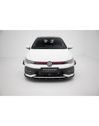 SPLITTER ANTERIORE V.5 Volkswagen Golf GTI / GTE / R-Line Mk8 Facelift (Cod. M-VW-GO-8F-GTI-FD5G)