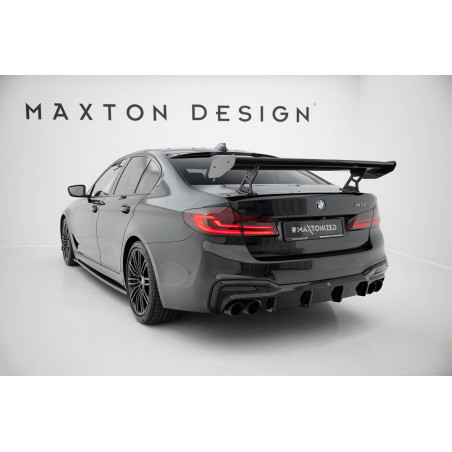 Spoiler in carbonio  BMW 5 / M5 berlina G30 / F90 (Cod. M-CF-BM-5-G30-MPACK-WING5-INT-245-P-1)