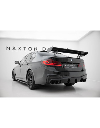 Spoiler in carbonio  BMW 5 / M5 berlina G30 / F90 (Cod. M-CF-BM-5-G30-MPACK-WING5-INT-245-P-1)