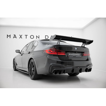 Spoiler in carbonio  BMW 5 / M5 berlina G30 / F90 (Cod. M-CF-BM-5-G30-MPACK-WING5-INT-245-P-1)