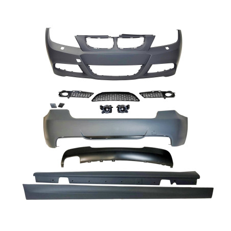 Kit Estetico BMW E90 2005-2008 Look M-Tech 1 Escarico ABS (Cod. E-TCB00901594066680142)