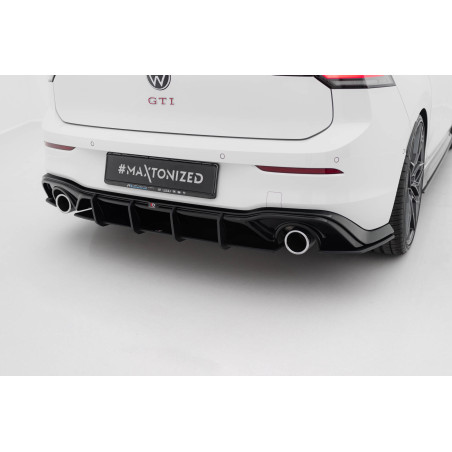 DIFFUSORE POSTERIORE street pro V.3 Volkswagen Golf GTI Mk8 (Cod. M-VWGO8GTICNC-RS3BRB)
