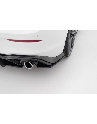 Splitters posteriori laterali Street Pro V.1 Volkswagen Golf GTI Mk8 (Cod. M-VWGO8GTICNC-RSD2BRB)
