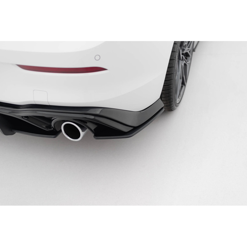 Splitters posteriori laterali Street Pro V.1 Volkswagen Golf GTI Mk8 (Cod. M-VWGO8GTICNC-RSD2BRB)