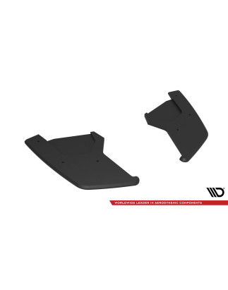 Splitters posteriori laterali Street Pro V.1 Volkswagen Golf GTI Mk8 (Cod. M-VWGO8GTICNC-RSD2BRB)