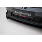 SPLITTER ANTERIORE street pro + Flaps Volkswagen Polo GTI Mk6 Facelift (Cod. M-VWPO6FGTICNC-FD1BRB+F