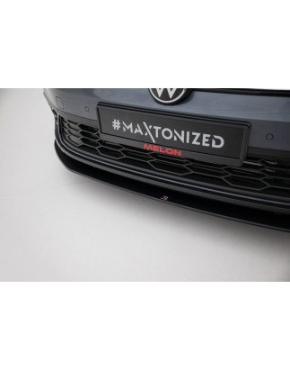 SPLITTER ANTERIORE street pro Volkswagen Polo GTI Mk6 Facelift (Cod. M-VWPO6FGTICNC-FD1B)