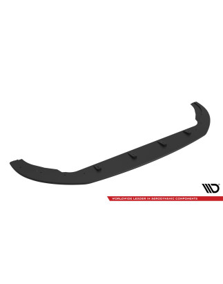 SPLITTER ANTERIORE street pro Volkswagen Polo GTI Mk6 Facelift (Cod. M-VWPO6FGTICNC-FD1B)
