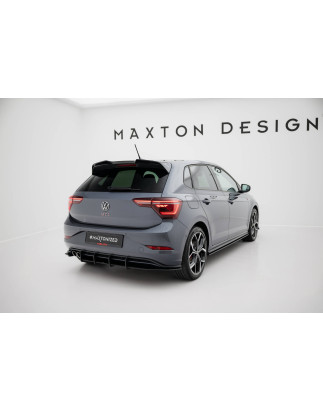 DIFFUSORE POSTERIORE street pro Volkswagen Polo GTI Mk6 Facelift (Cod. M-VWPO6FGTICNC-RS1BRB)