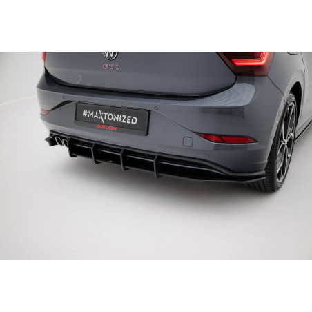DIFFUSORE POSTERIORE street pro Volkswagen Polo GTI Mk6 Facelift (Cod. M-VWPO6FGTICNC-RS1BRB)
